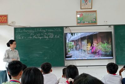 Trường THCS Đặng Xuân Khu triển khai dạy học thực nghiệm tài liệu giáo dục địa phương